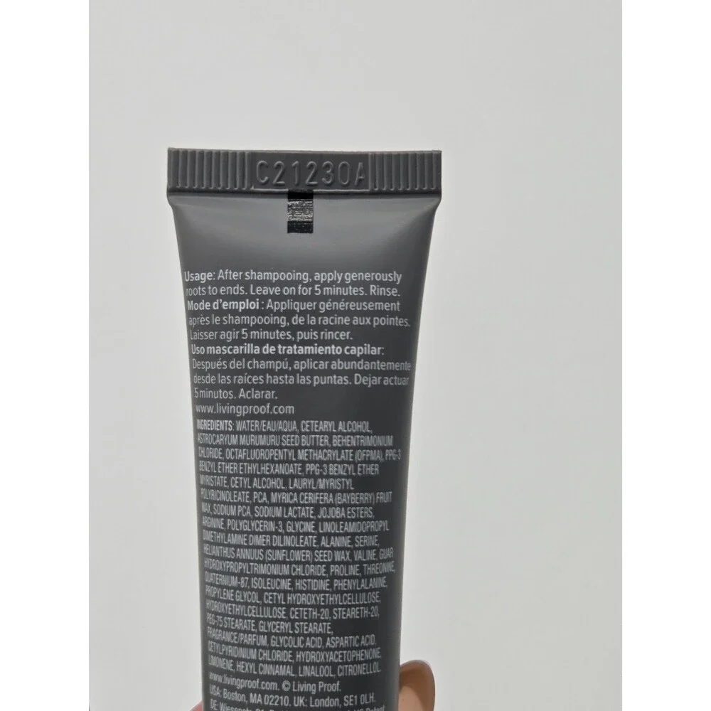 2x Living Proof Perfect Hair Day Weightless Mask Mini 1 oz each = 2 oz total NEW